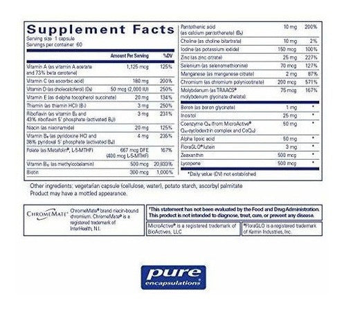 Suplemento dietético hipoalergénico - 60 tabletas
