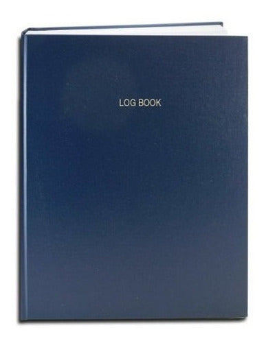 Libro De Registro multiusos cosido tapa dura Azul