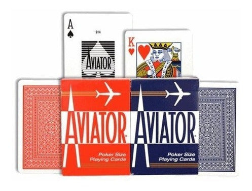 Naipes De Aviador, Caja De 12