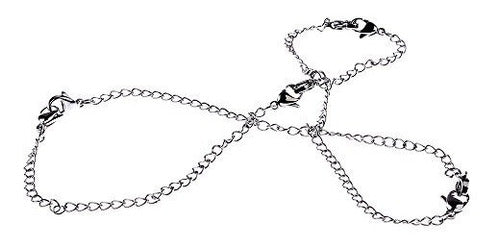 D-buy Cadena De Extensión De Pulsera De Collar De Acero