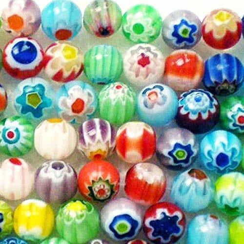 Abalorios Redondos De 65 Piezas