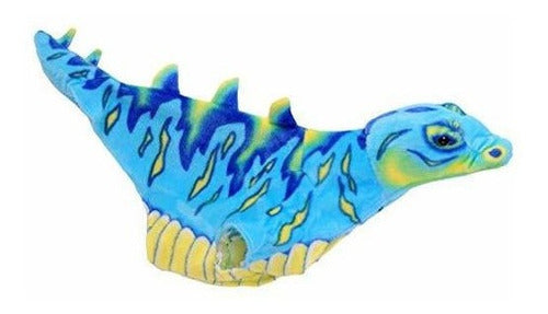 disfraz de mascota Azul Dino Para Mascotas, Pequeña