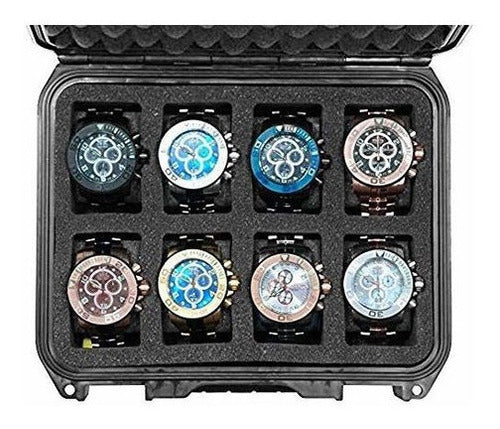 Reloj de hombre con estuche de viaje