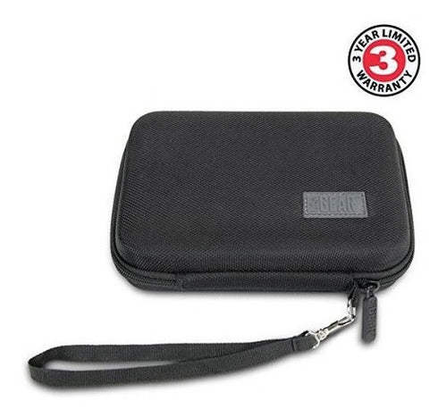 Estuche protector Con exterior rígido y correa