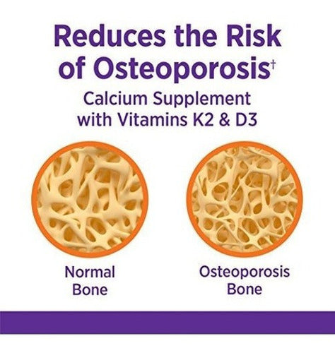 New Chapter Suplemento De Calcio Con Vitamina K2 + D3 -