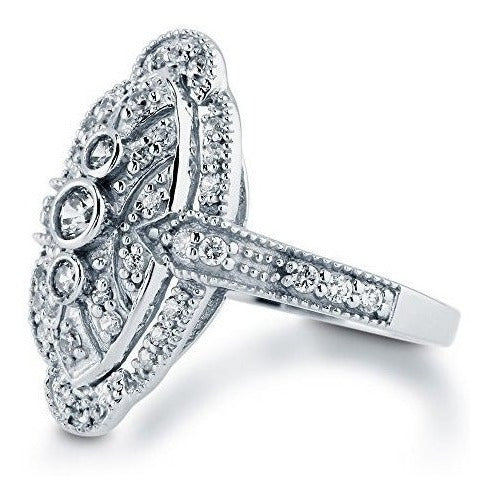 Anillo de mano derecho Plateado Plata