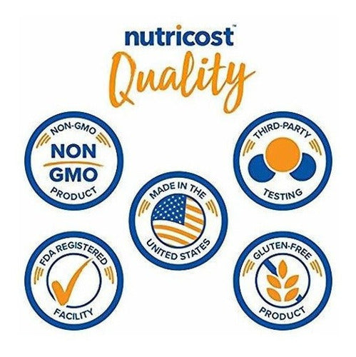 Nutricost L-glutamina 750mg; 180 Cápsulas