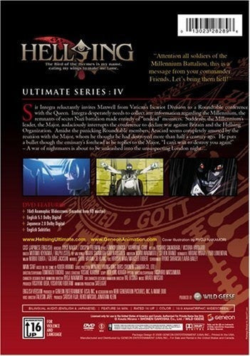 DVD Hellsing Ultimate, vol. 4