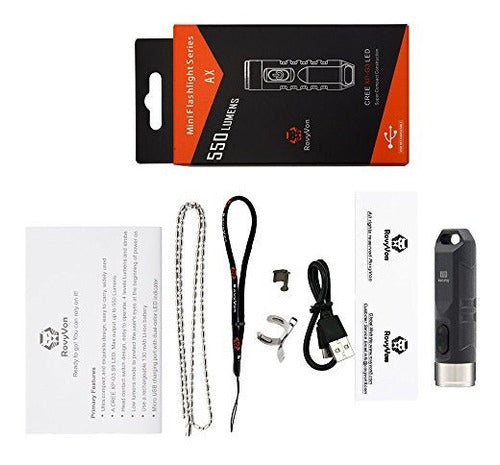 Rovyvon 550 Lúmenes Cree Xp-g3 S5 Led Super Brillante Para