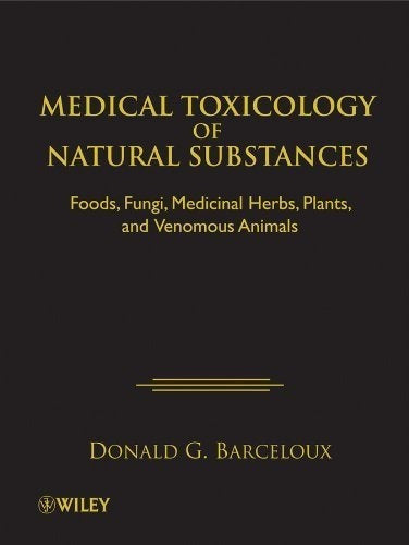 Libro Toxicología Médica De Sustancias Naturales