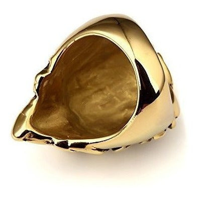 Anillo De Acero Inoxidable Para Hombre De 18 Quilates