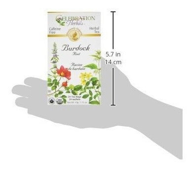 Celebration Herbals, Raíz De Bardana De Bolsitas De Té