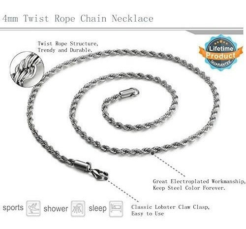 Collar De Cadena de acero