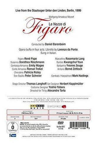 Mozart: El Matrimonio De Fígaro