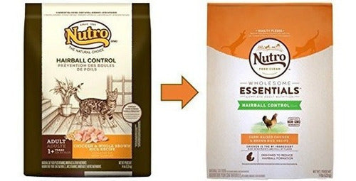 Nutro Hairball Control Alimento seco para gatos y pollo 14Lb