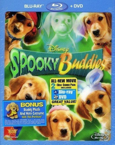 Spooky Buddies combo De Dos Discos Blu-ray / dvd