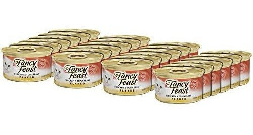 Purina Fancy Feast Copos De Pollo Y Atún Comida Húmeda