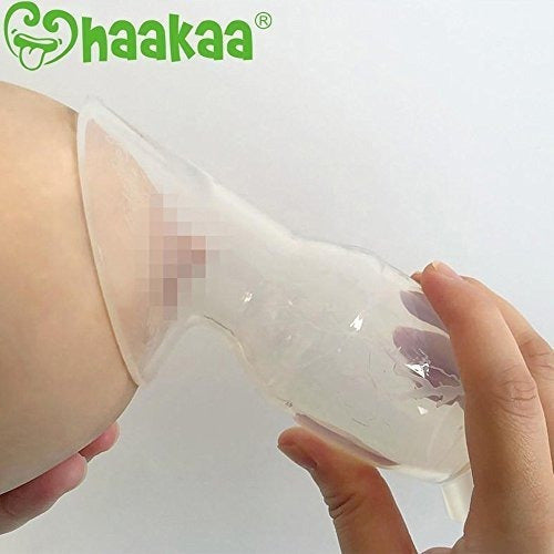 Extractor De Leche De Silicona Haakaa Con Base De Succión