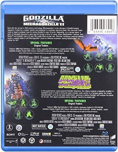 Godzilla vs. Mechagodzilla II / Godzilla vs. Spacegodzilla