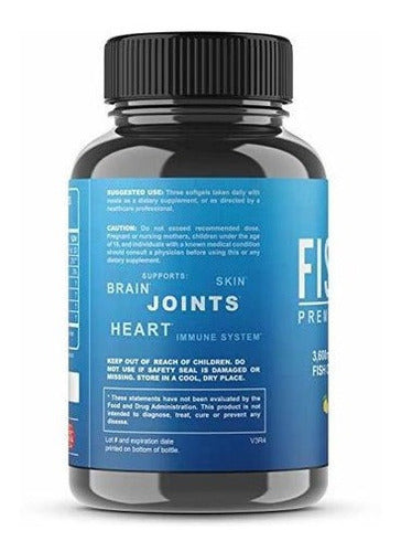 Aceite De Pescado De Primera Calidad Omega 3 - Potencia