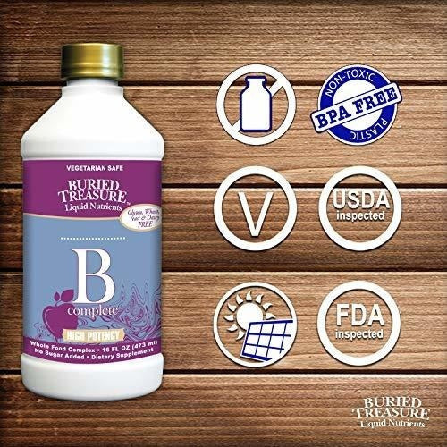 Buried Treasure B Completo Suplemento Líquido De Soporte
