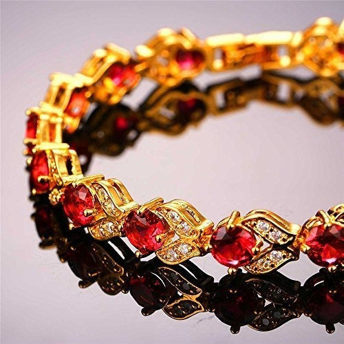 U7 Mujeres Moda Cristal Piedra De Nacimiento Joyas