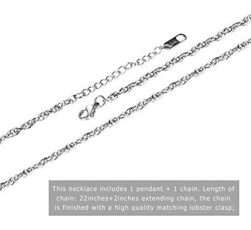 Collar con colgante y cadena de San Miguel Arcángel