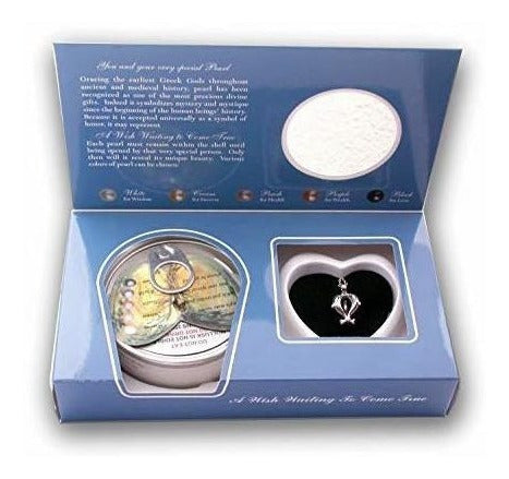 Kit De Collar De Ostras Perla Cultivada De Perla