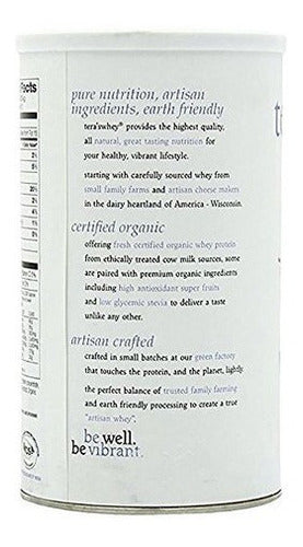 Teraswhey Organic Whey Protein, Bourbon Vainilla 12 Oz