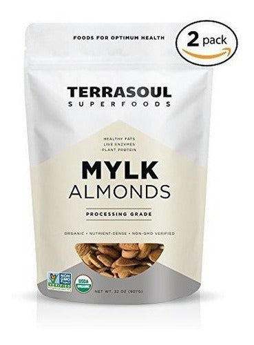 Almendras Orgánicas Sin Pasteurizar