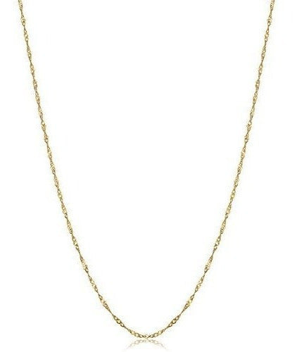 Collar De Cadena Fina