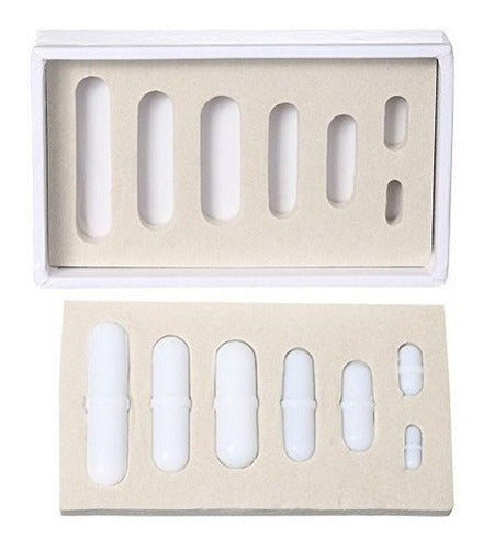 7 unidades PTFE mezclador agitador magnético