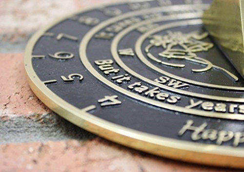 Regalo De Reloj De Sol De Aniversario De Bodas De