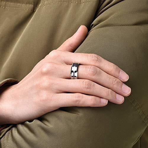 King Will Classic Anillo De Carburo De Tungsteno De 8 Mm