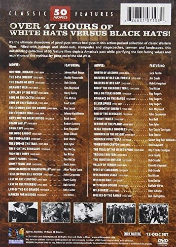 Vaqueros Y Bandidos - Colección De 50 Películas