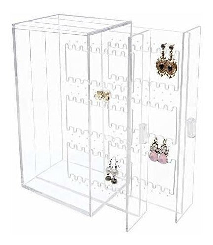 Soporte para pendientes de 2 cajones