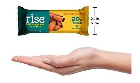 Barritas de proteínas Rise sin gluten
