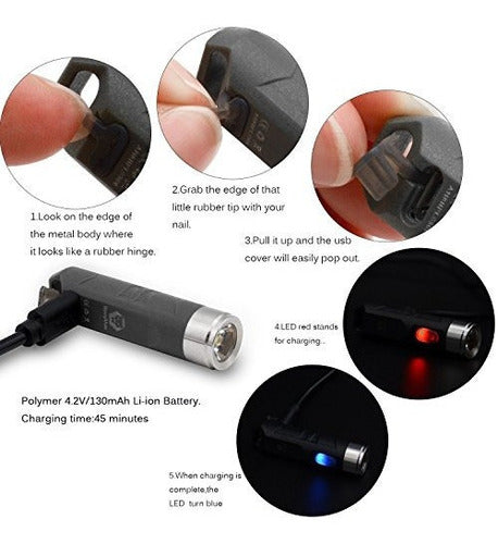 Rovyvon 550 Lúmenes Cree Xp-g3 S5 Led Super Brillante Para