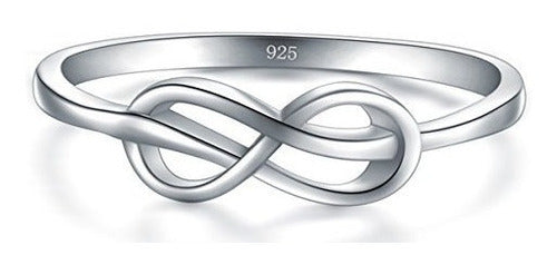 Boruo Anillo De Plata De Ley 925, Alto Brillo, Símbolo De