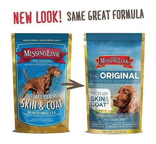 El eslabón perdido Suplemento Para Perros Totalmente Natural