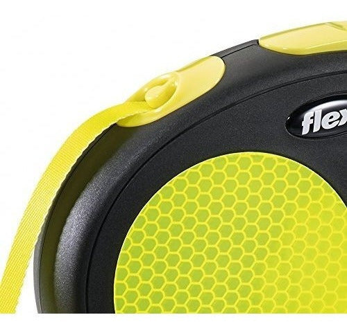 Cinta Para Correa De Perro retráctil reflectante de neón