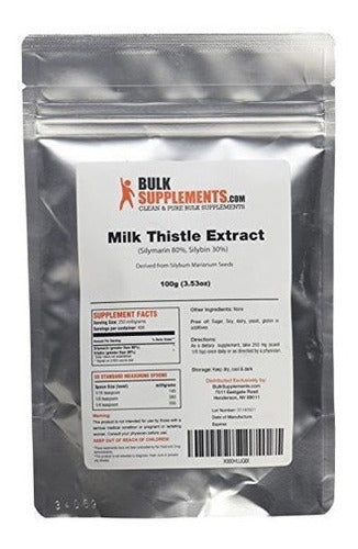Suplementos en polvo Extracto de cardo de leche 100 Gramos