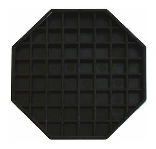 Bandeja de goteo de plástico octogonal