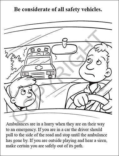 Los Emt Ayudan A Salvar Vidas: Libros Educativos De Coloring