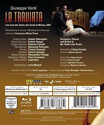 Verdi La Traviata blu-ray