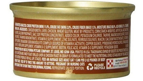 Purina Fancy Feast A La Parrilla, Festín De Hígado Y Pollo