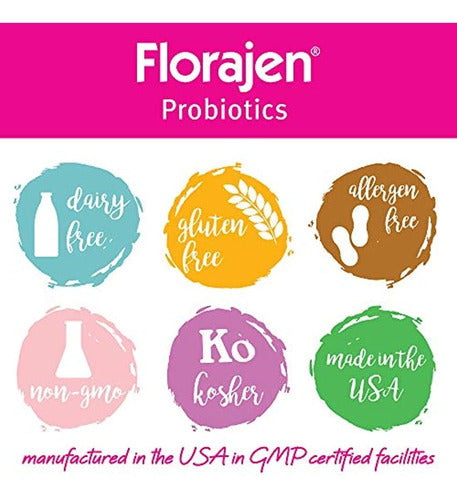 Florajen3 Digestión Probióticos De Alta Potencia