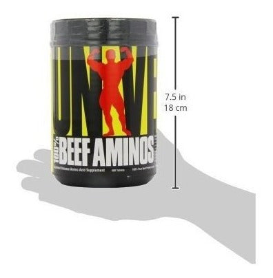 100% Aminos De Res, 400 Tabletas