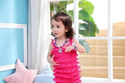 Amuleto Collar de amatista en forma de lágrima