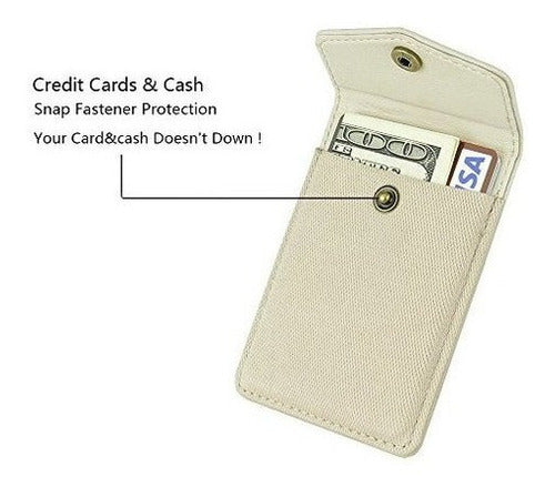 Cubiertas de funda con bloqueo. Tarjetas de crédito